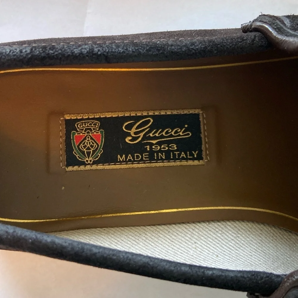 Gucci Men’s Horsebit 1953 Loafer Dark Brown Size 8 UK 9 US